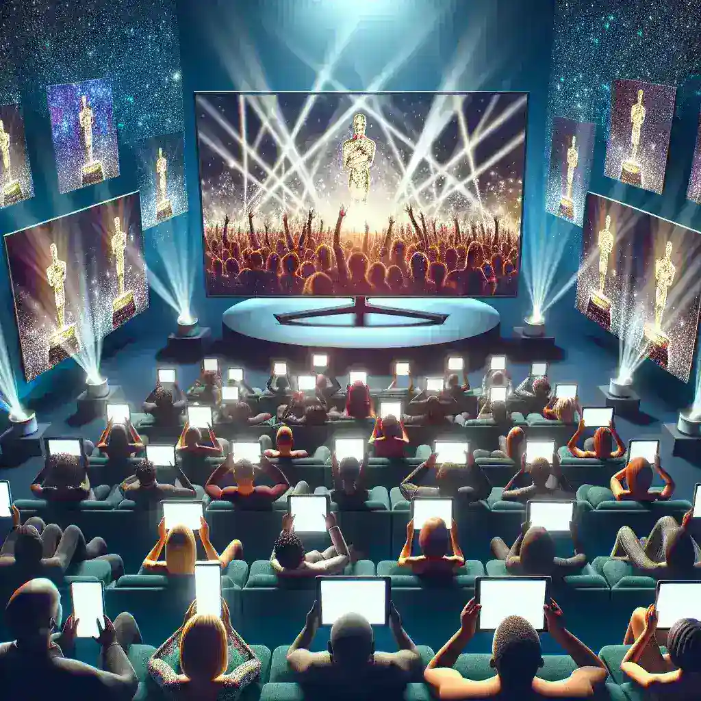"Netflix live viewer voting feature showcased during award shows, enhancing audience engagement and interaction."